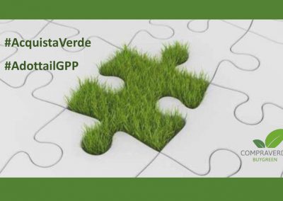 Acquista verde, adotta il GPP