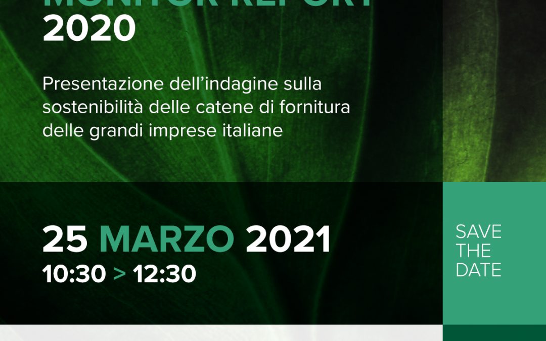 Evento di presentazione del Sustainability Monitor Report