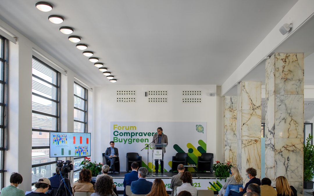 Al Forum Compraverde Buygreen i numeri del GPP 2021 in Italia, cresce l’applicazione dei CAM