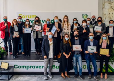 Con la consegna dei premi si chiude la XV edizione del Forum Compraverde Buygreen