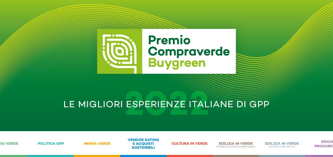 Premio Compraverde 2022, candidature aperte fino al 30 settembre per le organizzazioni green