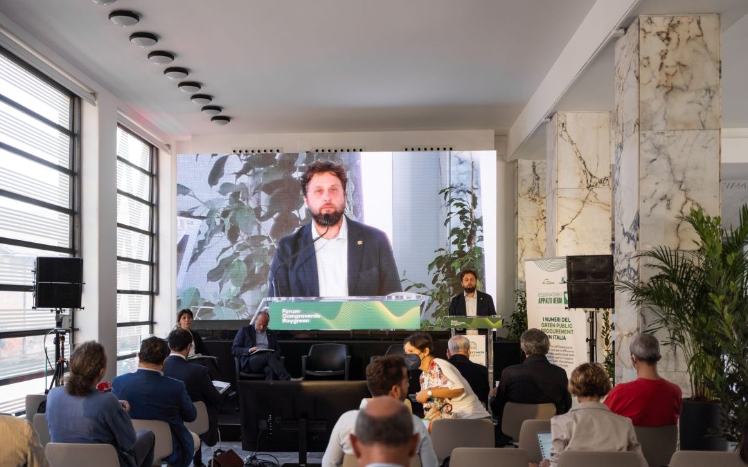Presentato il V Rapporto dell’Osservatorio Appalti Verdi con i numeri del GPP 2022 in Italia