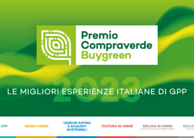 L’eccellenza in Italia sul GPP: assegnati i Premi Compraverde Buygreen 2023 alle migliori esperienze italiane di Green Public Procurement