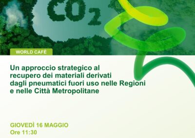 Un approccio strategico al recupero dei materiali derivati dagli pneumatici fuori uso